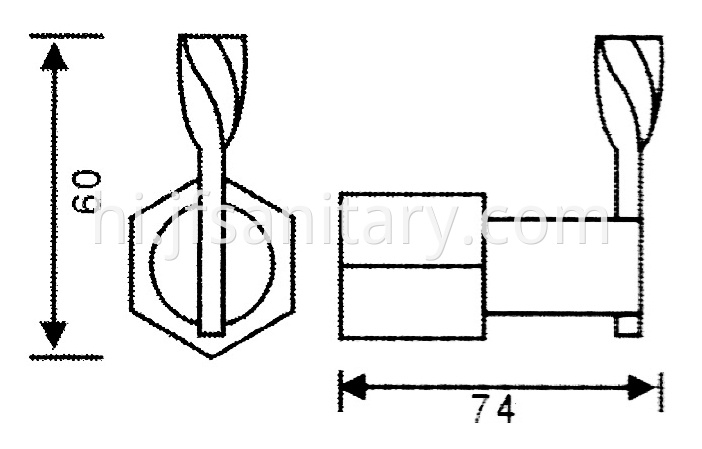 JF-k101 Dimension drawing